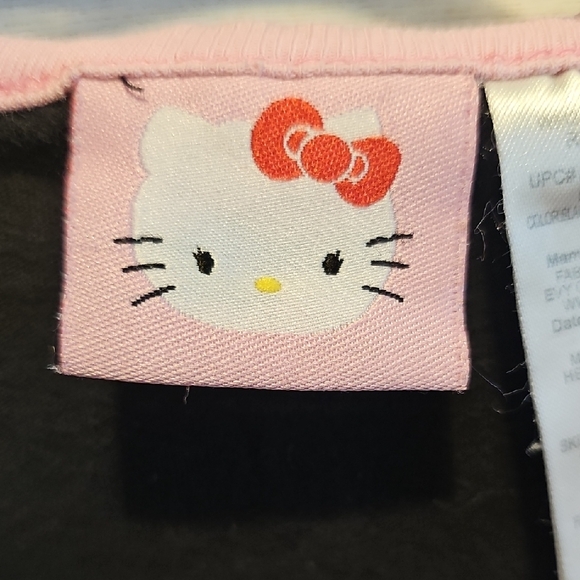 Hello Kitty Black and Pink Kids Dress - Picture 3 of 5